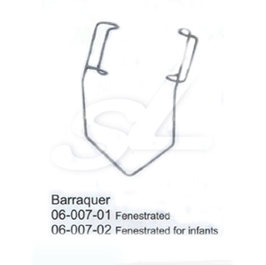 NS Surgical 안과 BARRAQUER EYE SPECULUM 스펙큐럼 FENESTRATED FOR ADULTS #06-007-01