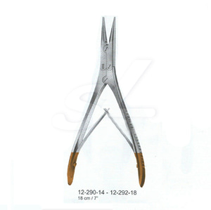 NS Surgical 정형외과 TC WIRE HOLDING PLIER 18CM FIG-3 #12-292-18