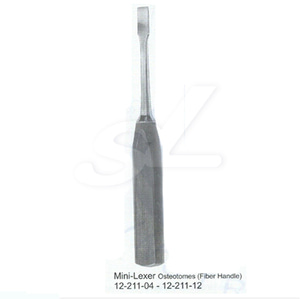 NS Surgical 정형외과 MINI-LEXER OSTEOTOME WITH FIBER HANDLE 핸들